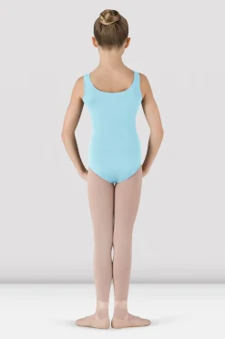 Girls Essential Crew Neck Tank Leotard