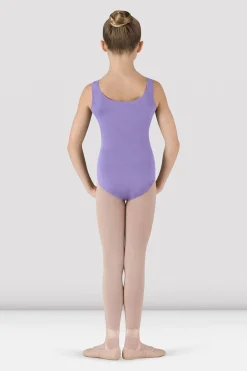 Girls Essential Crew Neck Tank Leotard