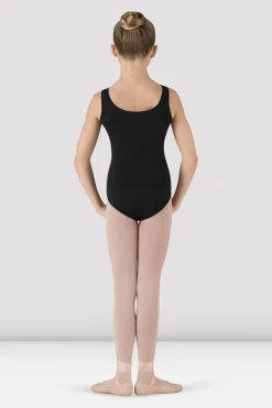 Girls Essential Crew Neck Tank Leotard