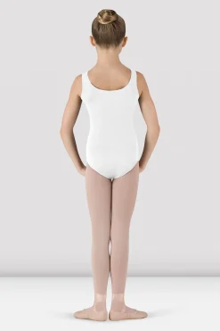 Girls Essential Crew Neck Tank Leotard