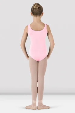 Girls Essential Crew Neck Tank Leotard