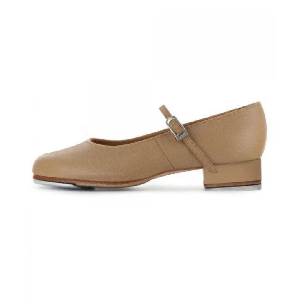 Girls Bloch Tap On Buckle Tap Shoe 1" Heel