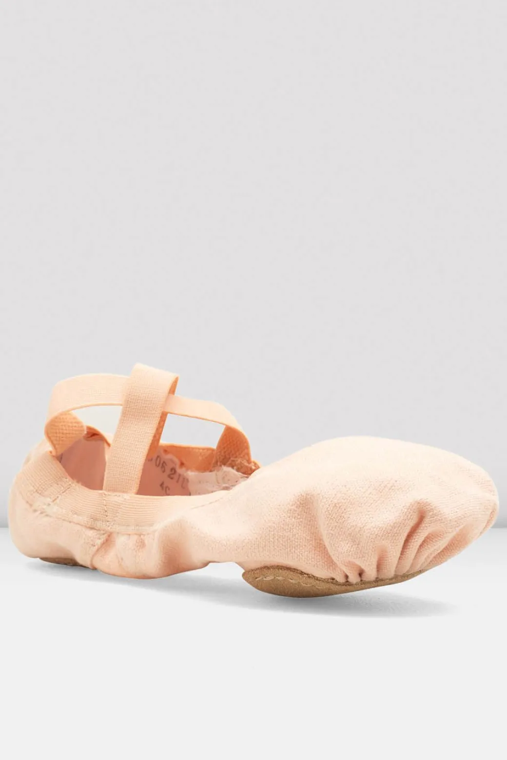 Girls Pro-Elastic Canvas Ballet Shoes