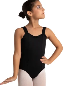 Girls Studio Collection Wide Strap Camisole Leotard