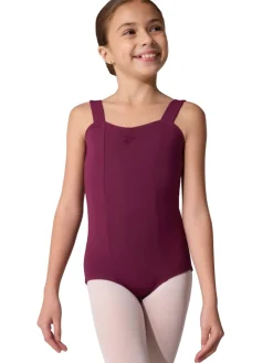 Girls Studio Collection Wide Strap Camisole Leotard