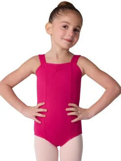 Girls Studio Collection Wide Strap Camisole Leotard