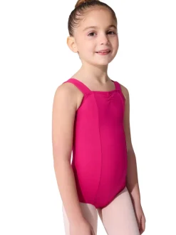 Girls Studio Collection Wide Strap Camisole Leotard