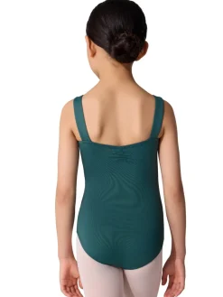 Girls Studio Collection Wide Strap Camisole Leotard