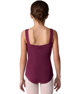 Girls Studio Collection Wide Strap Camisole Leotard