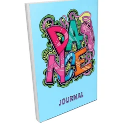 Graffiti DANCE Journal w/ Bullet Journal Pages