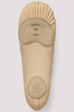 Ladies Enhance Leather Ballet Shoes