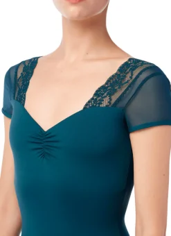 Lulli Dancewear Valeria Short Sleeve Leotard