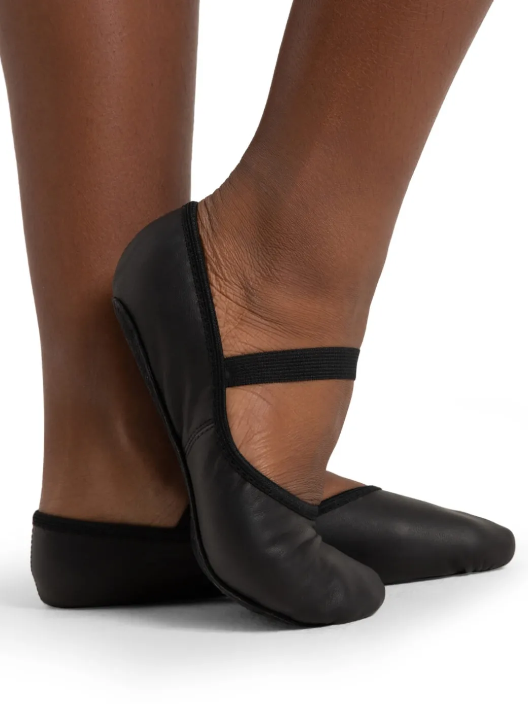 Luna Full Sole Ballet Shoe in Black Adult