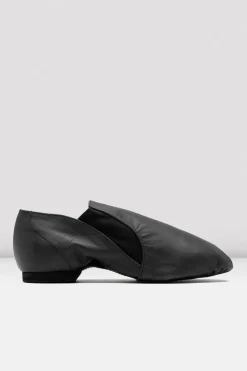 Mens Leather Elasta Jazz Booties