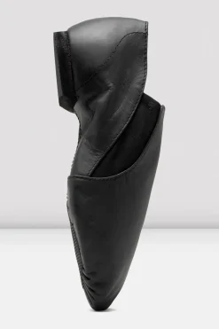 Mens Leather Elasta Jazz Booties