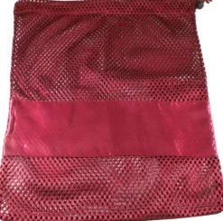 Mesh Drawstring Pointe Shoe Bag With Pillow Pocket