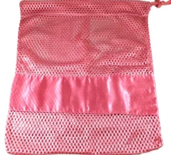 Mesh Drawstring Pointe Shoe Bag With Pillow Pocket