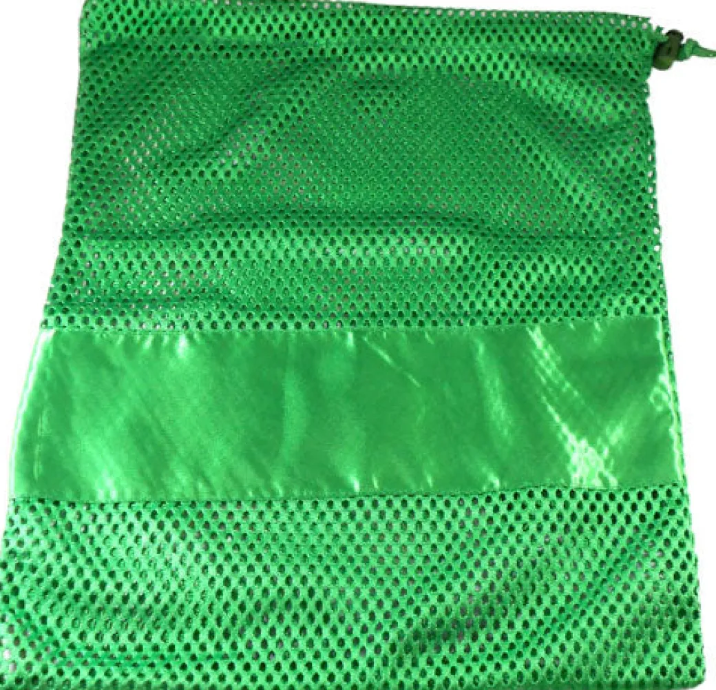Mesh Drawstring Pointe Shoe Bag With Pillow Pocket