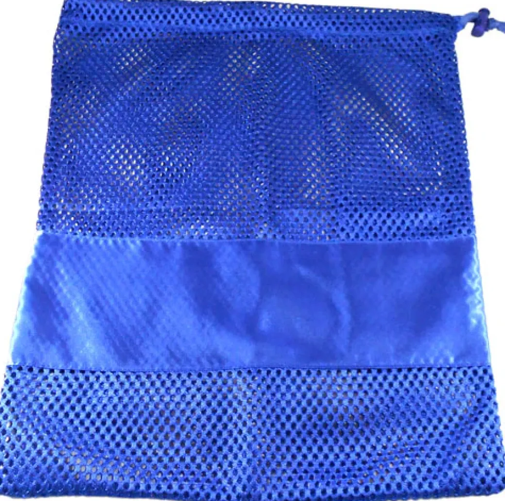 Mesh Drawstring Pointe Shoe Bag With Pillow Pocket