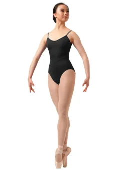 Mirella Chevron Rib Camisole Leotard
