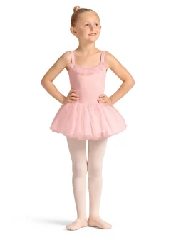 Mirella Frill Neck Tutu Tank Leotard