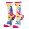 Multicolor Flower Sock with Dancers: Kids