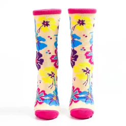 Multicolor Flower Sock with Dancers: Kids