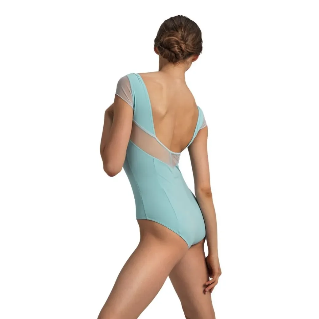 Nikolay Effie Mesh Cap Sleeve Leotard
