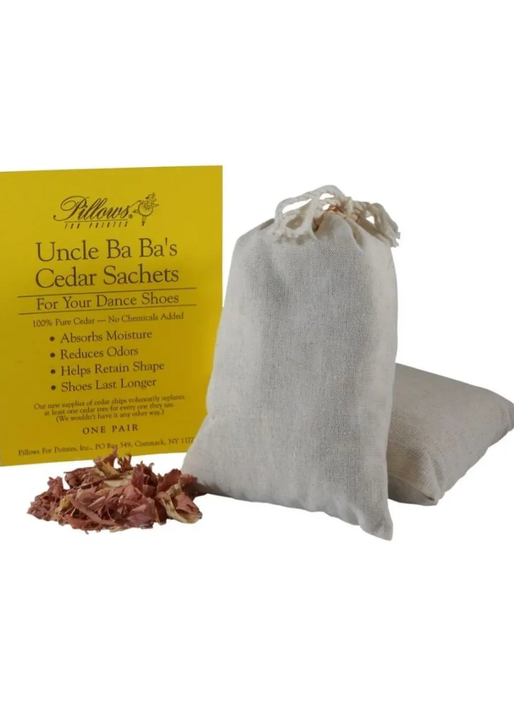 Pillows For Pointes Uncle Ba Ba's Cedar Sachets