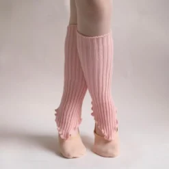 Pillows for Pointes Childrens Ruffled Edge Leg Warmer