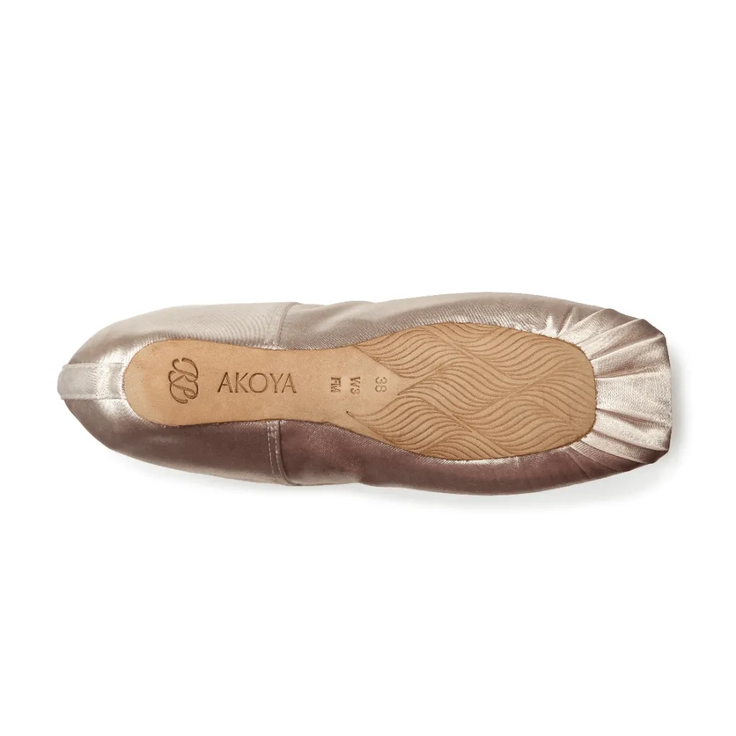 Russian Pointe Akoya U-Cut with Drawstring. Pointe Shoe