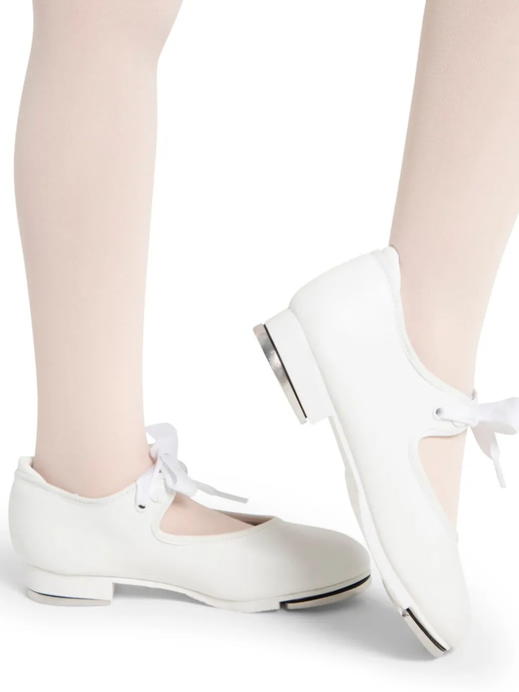 Shuffle Tap Shoe Child | White