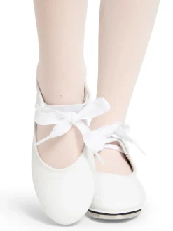 Shuffle Tap Shoe Child | White
