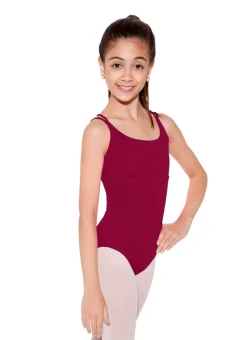 So Danca Camisole Leotard with Empire Waist and Strappy Back