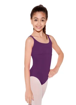 So Danca Camisole Leotard with Empire Waist and Strappy Back