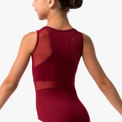So Danca Eva Tank Leotard with Mesh Inserts Child