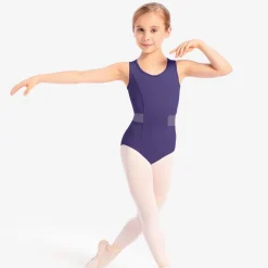 So Danca Eva Tank Leotard with Mesh Inserts Child