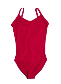 So Danca Flammetta Deep V Open Back Camisole Leotard