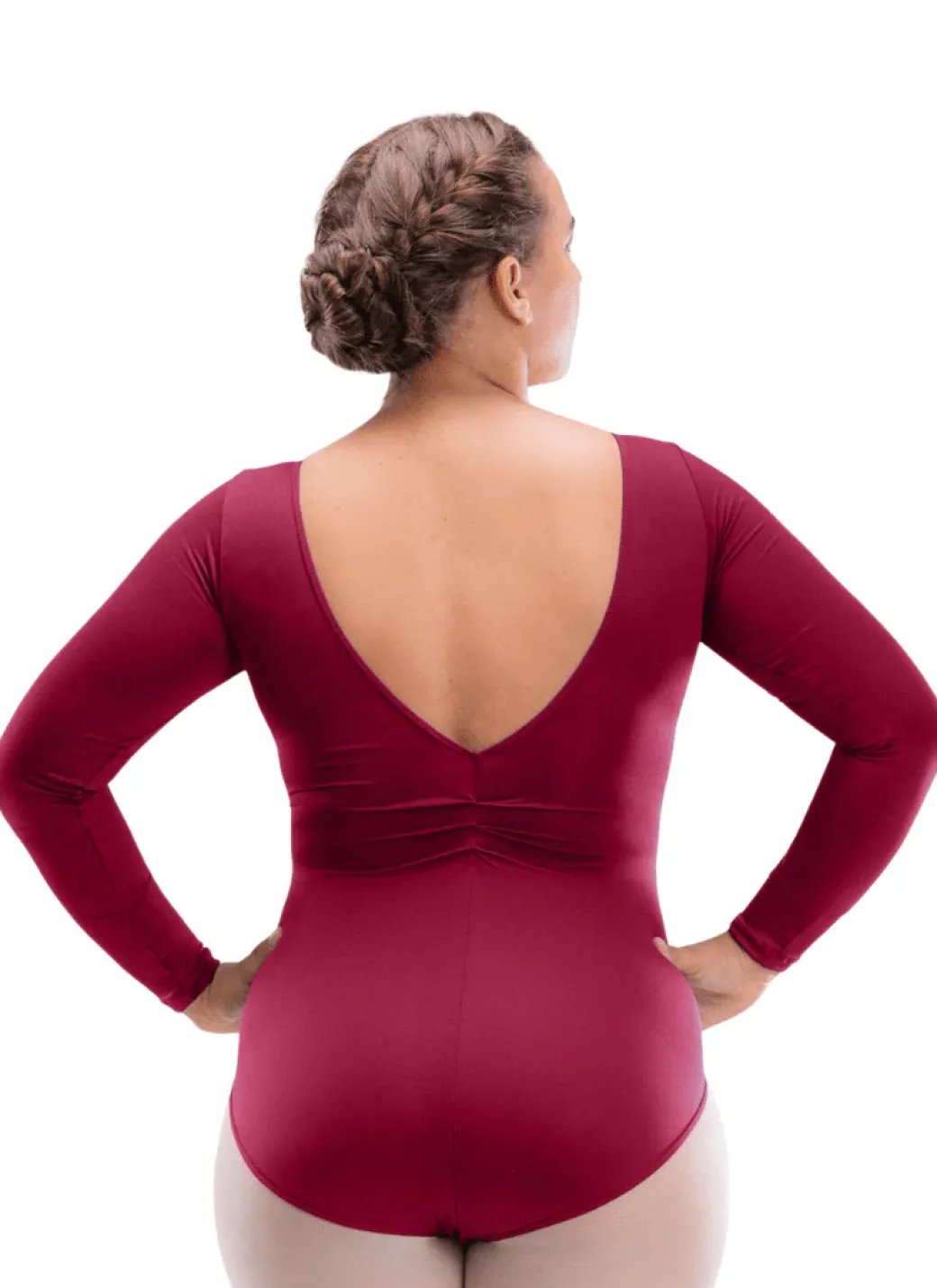 So Danca Gal Long Sleeve Leotard in Curvy Sizes
