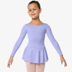 So Danca Gillian Long Sleeve Ballet Dress with Bow Girls