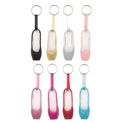 So Danca Glitter Mini Pointe Shoe Keychain