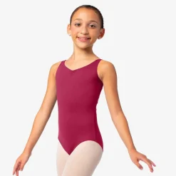 So Danca Joelle Teen Tank Leotard with Mesh Back Girls