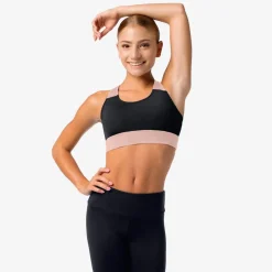So Danca Layla 2 Tone Bra Top Adult