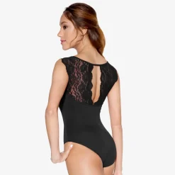 So Danca Marcelle Lace Detailed Tank Leotard Adult