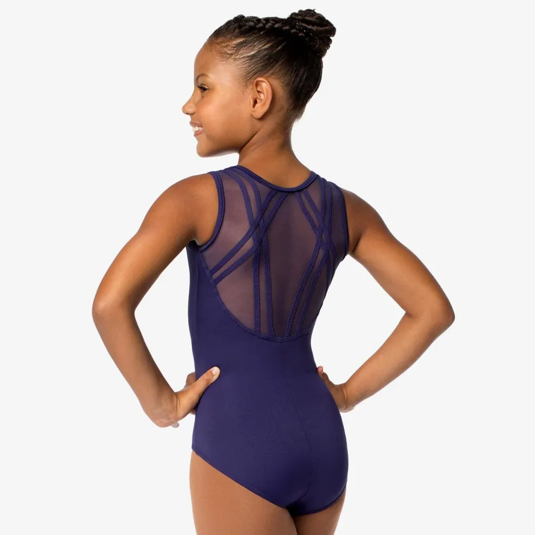 So Danca Perla Fashion Mesh Back Tank Leotard Child