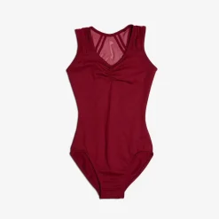 So Danca Polina Tank Leotard with Mesh on Back Adult
