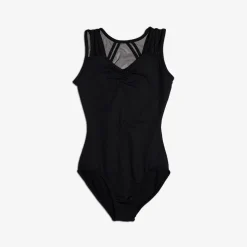 So Danca Polina Tank Leotard with Mesh on Back Adult