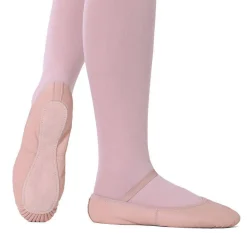 So Danca Adult Full Sole Leather Ballet Shoe No Drawstrings