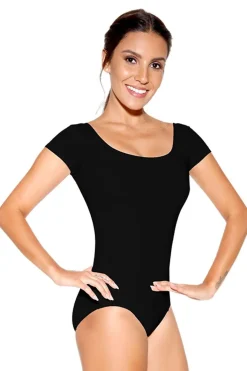 So Danca Beatrice Microfiber Cap Sleeve Leotard Womens