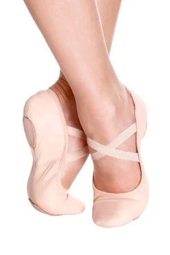 So Danca Child Split Sole Stretch Leather Ballet Shoe Pink